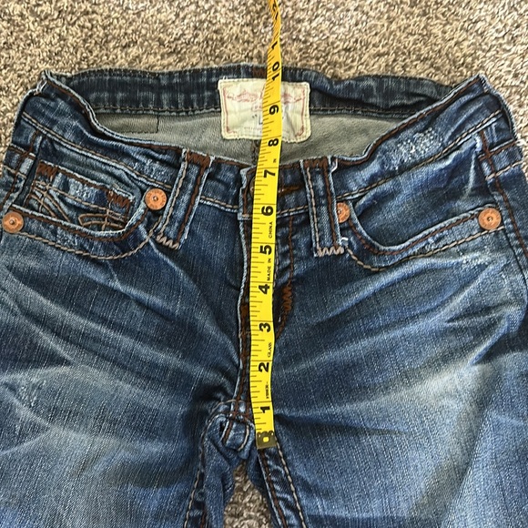 “Liv” big star dark wash jeans. Size 25xl boot cut - Picture 3 of 5